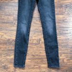 Anthropologie MiH Jeans • The Bodycon 5 Pocket jean high rise skinny leg washed black grey Photo 7