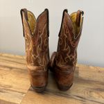 Tony Lama  Santa Fe Western Boots Vaquero Leather Wing Tip Brown Photo 5