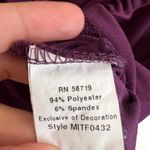 Notations Vintage Y2K Babydoll Top Y2K 2000s Glam Coquette Soft Girl Purple Medium Photo 3