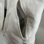 VTG 90’s Y2K LL Bean Jacket Womens L White Nautical Windbreaker Sailing Hooded. Size L Photo 9