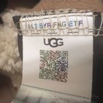 UGG  Sherpa Trim Jogger Sweatpants Tan Fleece Lined Cozy Loungewear Size S Photo 5