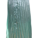 Charlie Holiday Mint Green Pleated Skirt XS Satin Look Midi Party Formal‎ Size 2 Photo 0
