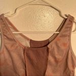 Cropped Ribbed Tank Top Mauve Pink Tie Dye Size XS Photo 2