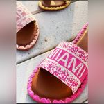 Anthropologie De Siena Destination slides Miami hand beaded sandals Photo 2