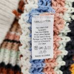 Marie Oliver CiCi Crochet Striped Chunky Knit Tank Cotton Sleeveless Sweater Photo 9