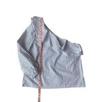 J. Crew Blue & White Striped One Photo 7