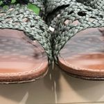 Alexandre Birman  Clarita Braided Mule Flat Nappa Kiss Green Tea Sandals SZ 42 Photo 5