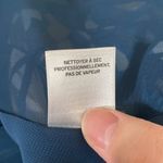 Classiques Entier  silk abstract print smocked accent midi dress pleated size 6 Photo 15