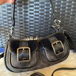 Coach NWT Ashton Bag In Signature Canvas Gunmetal Black cy658 Photo 5