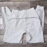 Lululemon  Athletica Scuba With Sherpa Stripe Light Gray Joggers Photo 5