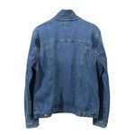Juicy Couture  Nailhead Stretch Denim Jean Jacket M 20” p2p Dark Wash $70 Retail Photo 9
