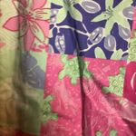 Lilly Pulitzer Women Cropped Pants(No size Tag) Sz. 6 VNTG Patchwork Floral EUC Photo 5