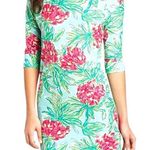 Lilly Pulitzer  Cassie Mint Spike the Punch Print Bateau Neck Mini Dress Size XS Photo 0