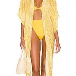 Revolve PLUSH Ultra Soft Kimono in Yellow Photo 0