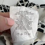 MiracleSuit  Sz 8 Tankini Swimsuit Top Animal Print Black White Underwire Twist Photo 8