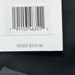 Jason Wu  Black Ruched Front Tie Shoulder Maxi Dress Size Large Photo 6