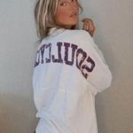 SoulCycle Super Cool White Oversized  Long Sleeve T Shirt Photo 2