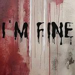 Graphic Print Oversize Hoodie With Long Sleeves And Kangaroo Pocket Size XL Red Photo 2