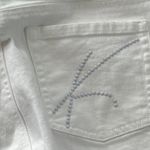 Michael Kors  Women's Skinny‎ White Denim Jeans Size 8 Photo 5