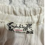 Free People  Go Lightly Dress Women's XS White Gauze Handkerchief Sleeveless Midi Photo 6