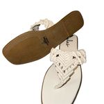 NWOT Lulu's Cream Crochet Women's Sandals White Size 8 Photo 2