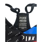 PINK - Victoria's Secret Pink by Victoria’s Secret size XS black red and blue sports bra - athletic bra Photo 1