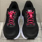 Hoka One One W Bondi 7 Women's Size 7.5 Black/White Running Shoes Photo 2