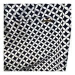 Anne Klein  Geometric Print Ankle Pants‎ Blue White Pattern Women Size Large Photo 6