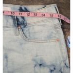 MOTHER Superior The Tomcat Kick Fray Shorts 31 Tie Dye Acid Wash Cut Off Blue Photo 5