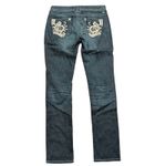 a.n.a Womens 28 6 Tall Jeans Straight Leg Faded Denim Bling Back Pockets Stretch Photo 1