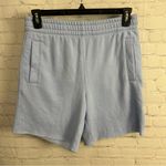 Aerie New baby blue soft jersey high rise active shorts medium athleisure chic Photo 1
