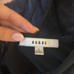 Ro & De Black Peplum Tank Top Photo 2