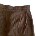 CW High Waist Velour Dress Pants Brown Size 4 Photo 6