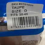 Fruit of the Loom Queen Ultra Sheer Taupe Pantyhose Size D (3X-4X) Photo 3