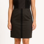 Andrew Marc Marc New York  Color Block Sheath Dress Career Office Siren Size 2 Photo 0