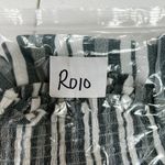 American Eagle XS Pants Wide Leg Crop High Waisted Striped Culotte Resort Beachy Photo 14