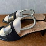 Anne Klein AK Women's Slip On Sandals Size 6 Black Size 8.5 Sku 2947 Photo 0