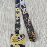 The Nightmare Before Christmas lanyard with Id/ card holder Black Photo 0