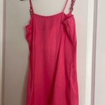 ZARA  Pink Satin Mini Slip Dress Size Small Photo 5