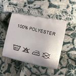 Love Olive Co Tuscany Midi Peasant Smocked Dress XXL Floral Puff Sleeve Pockets Green Photo 7