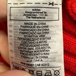 Adidas Ivy Park Cropped Turtleneck Sweater Power Red Pink Stripes Women's XS Photo 7