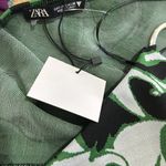 ZARA  jacquard one shoulder ring crop top Photo 6