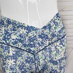 Aerie Offline Floral Crossover High Waist Bike Shorts Blue Small 7 Inch Photo 7