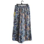 C&C California C&C California 100% Linen Floral Print Women's Wide Leg Pants Size L Photo 1