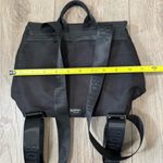 Botkier  New York‎ Mini Trigger Backpack Nylon Faux Leather Black Logo Straps Photo 5