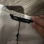 ZARA dress mini boho embroidered openwork lace eyelet summer sundress M Photo 14