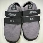 Notorious Lift Gen 2 Deadlift Shoes Gray Sumo Slippers Sz 38 EU (US Photo 2
