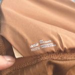 Aerie Ribbed Shine Longline Tie Front Triangle Bikini Top Size XXL Photo 4