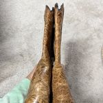 Lucchese  Women’s Heeled Boots Autumn Dry Leaf Leather Western Cowgirl M5711 8B Photo 8