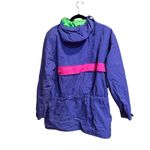 Vintage Mountain Goat Jacket Womens Medium Purple Pink Hooded Anorak Ski Photo 2